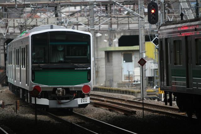 JR烏山線用 EF65 2081＋EV-E301系 甲種3