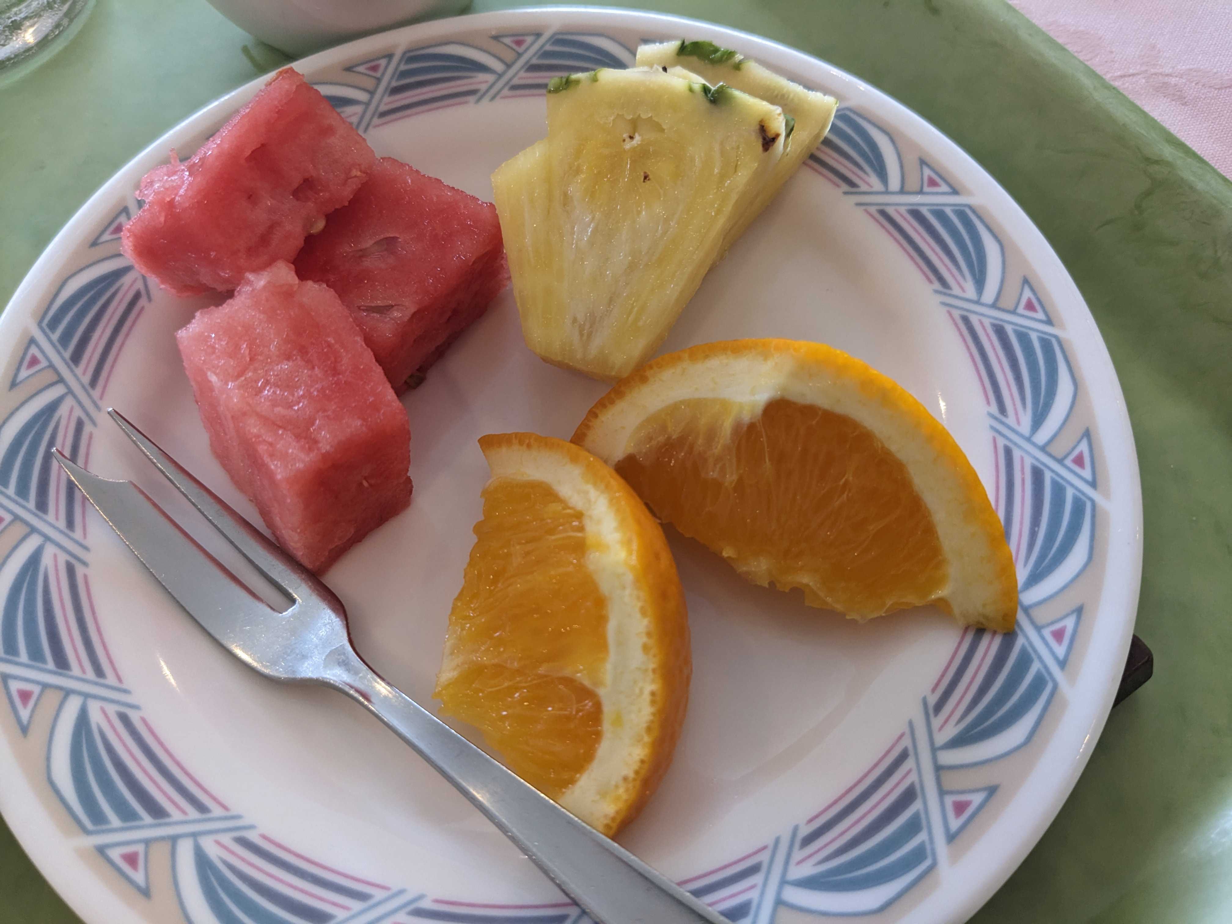 みゆきハマバルリゾートの朝食ビュッフェ デザート