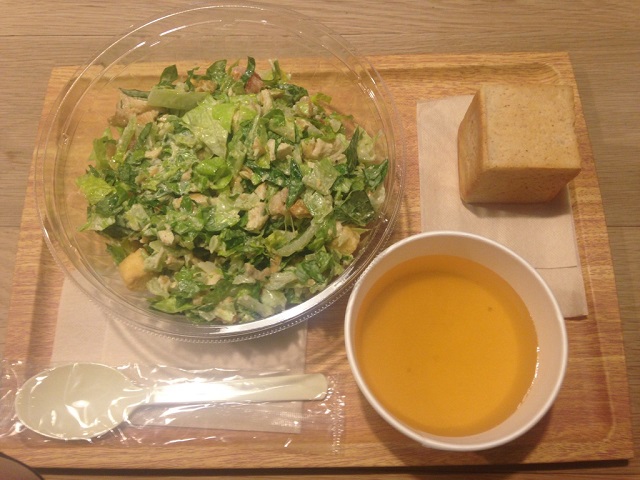 わたしのサラダ製作所。My SALAD FACTORY！吉祥寺店_ORIGINAL CHICKEN CAESAR S SET