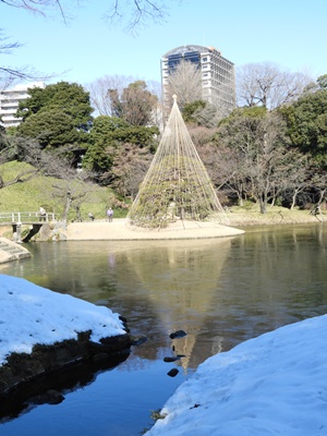 小石川後楽園にて