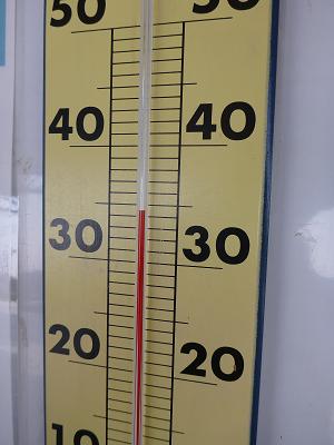 気温34.5度