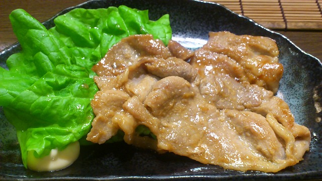 豚の照り焼き