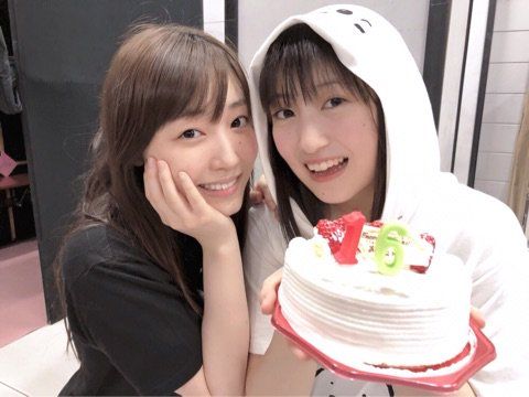 羽賀朱音 森戸知沙希 譜久村聖 モーニング娘 18 あかねちんの誕生日を祝福 毎日がなっちとハロプロの日 楽天ブログ