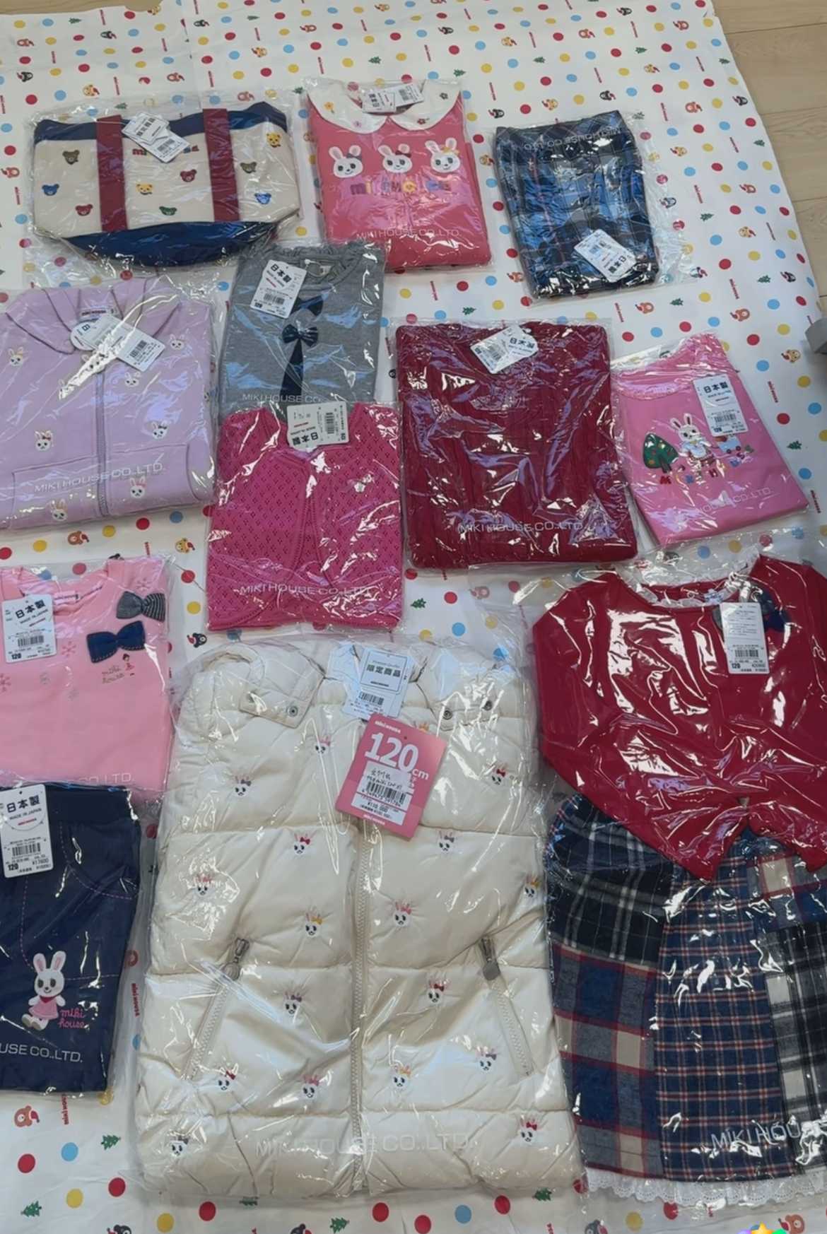 ミキハウス/ダブルB 5万/10万 2024年福袋 ネタバレ大量（12/7