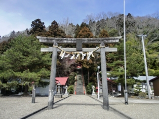 紫神社入口