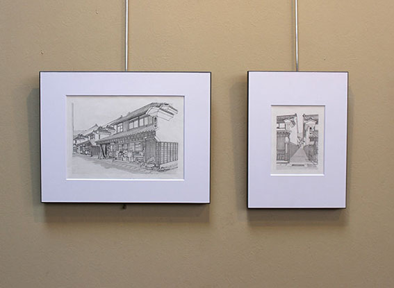 貞光うだつ「鉛筆画」展-02♪