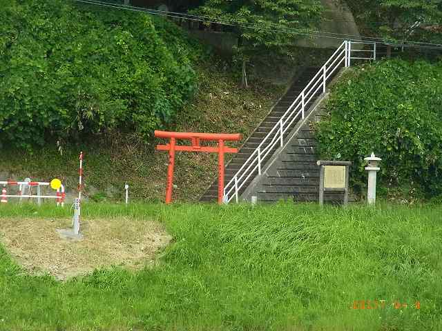 戸上山登山口