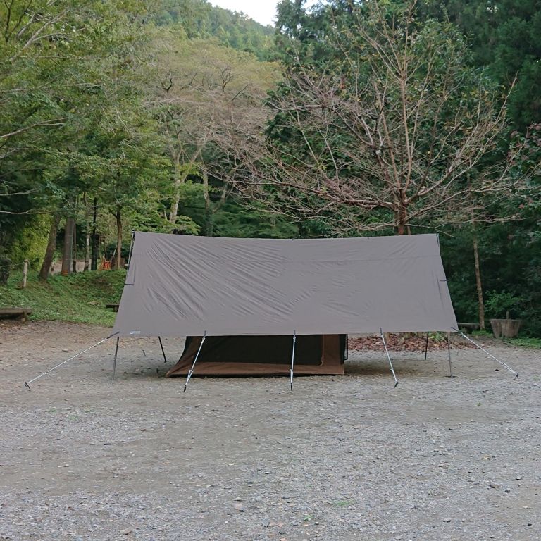 Amazon.co.jp: DD Hammocks JAPAN DD Tarp 4×4 コヨーテブラウン : スポーツ＆アウトドア