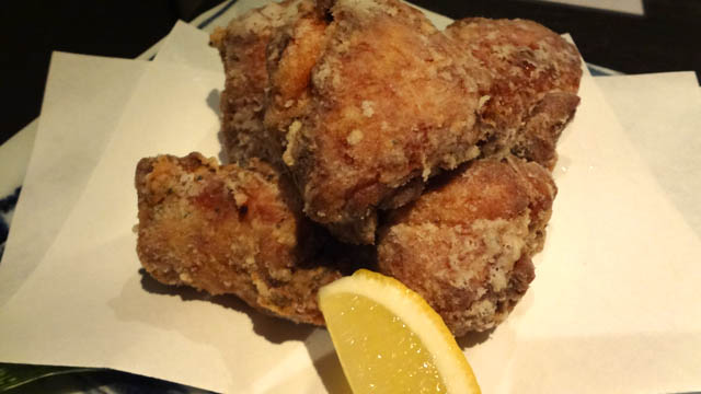 番屋 蒲田駅前店 名物の唐揚げ
