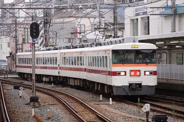 東武特急｢きりふり｣ & 東急 溝の口～長津田駅間 開通５０周年マ―ク付き5