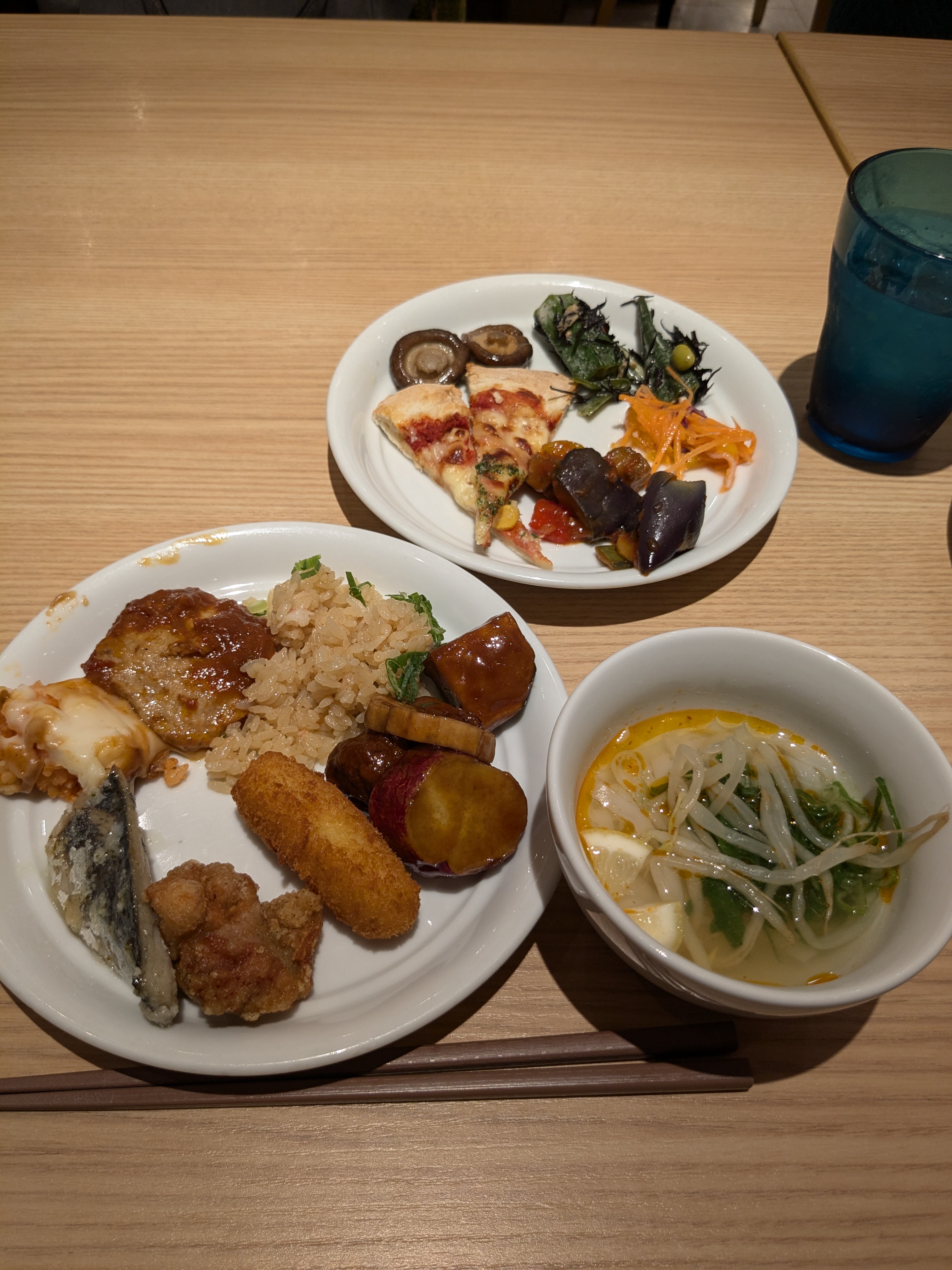 ブッフェ ザ フォレスト ららぽーと TOKYO-BAY店　ライトコースでランチ