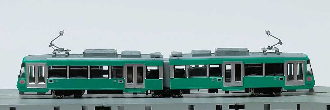 t) MODEMO Nゲージ NT80 東急300系 304F アップルグリーン [10
