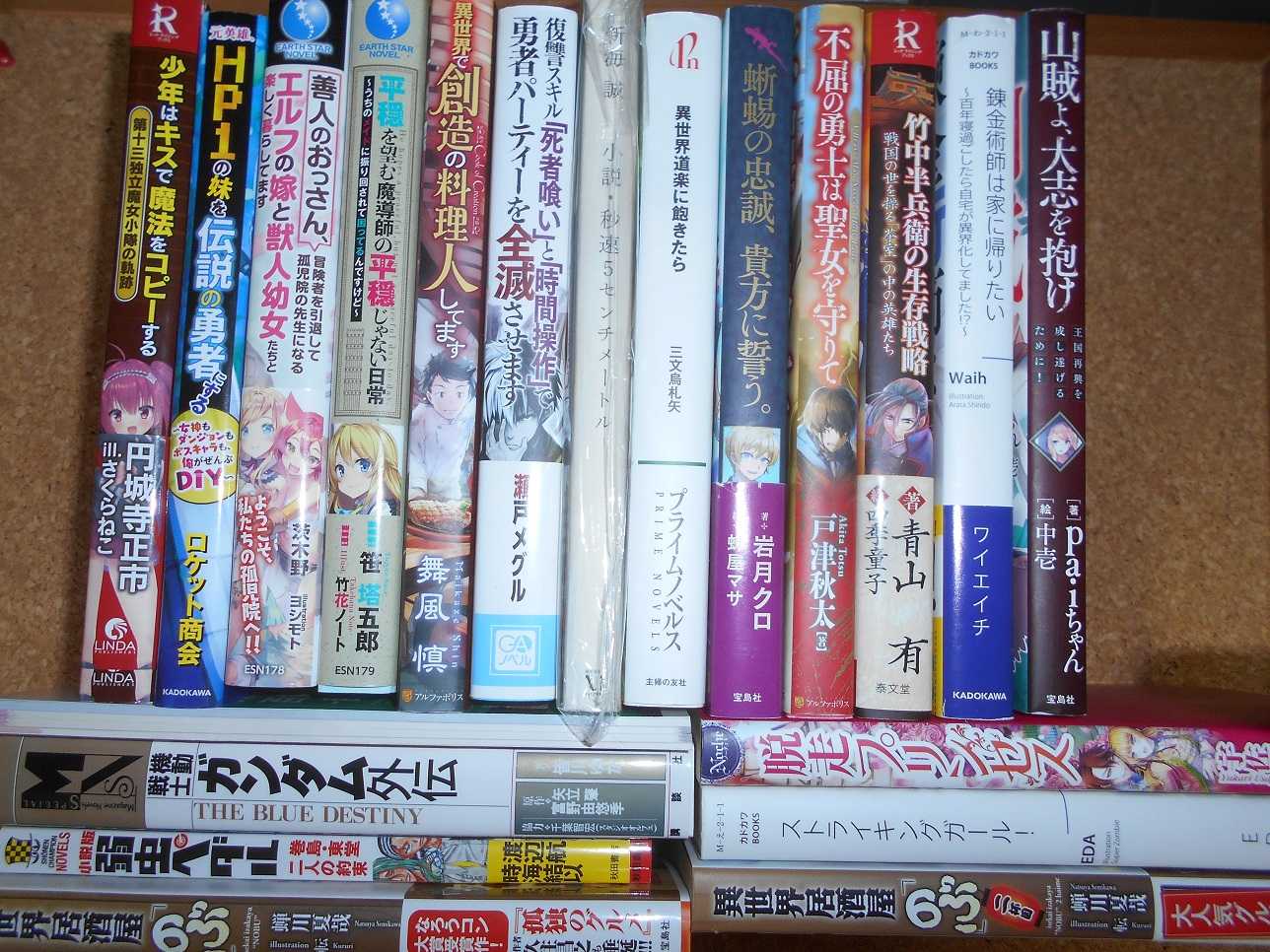 本日限り、値下げ中。マンガ　ラノベ　約300冊 中古福袋 ライトノベル300冊セット その4【駿河屋】 | 憑狐の九十九市