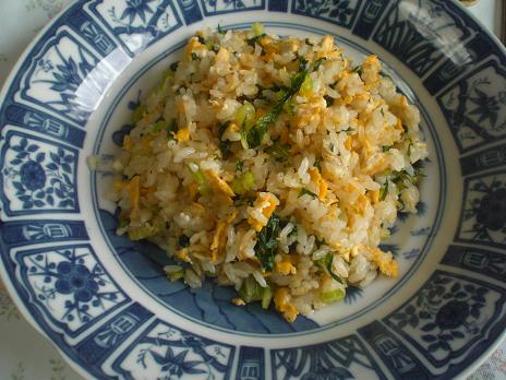 セロリチャーハン