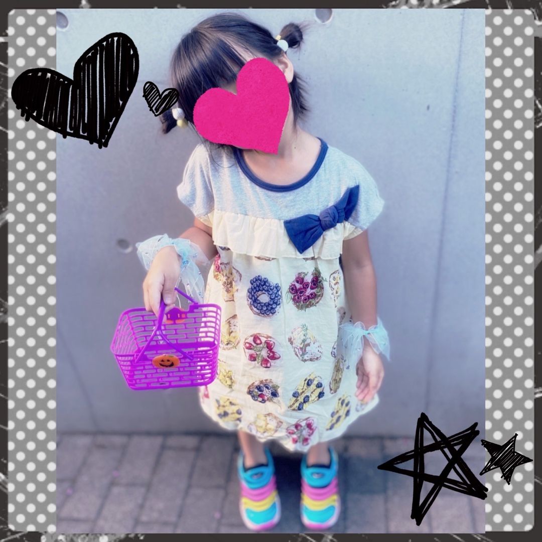 着画 フルーツトーストワンピ みかづきの子供服お買い物ブログ 楽天ブログ