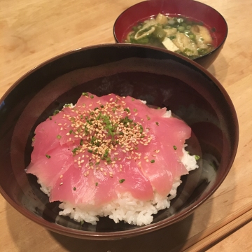 160922鉄火丼