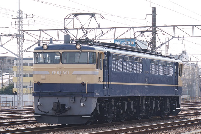 EF65 501牽引 高崎チチキ工臨 空返却6