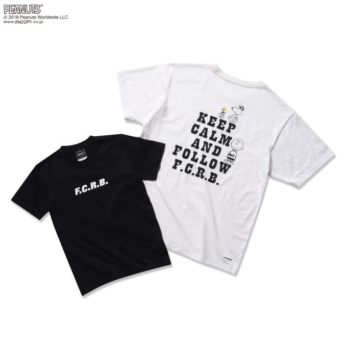 100%新品HOTLサイズ F.C.R.B. SNOOPY EMBLEM TEE Tシャツ/カットソー(半袖/袖なし)