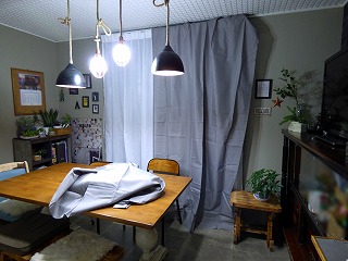 キッチン カーテン