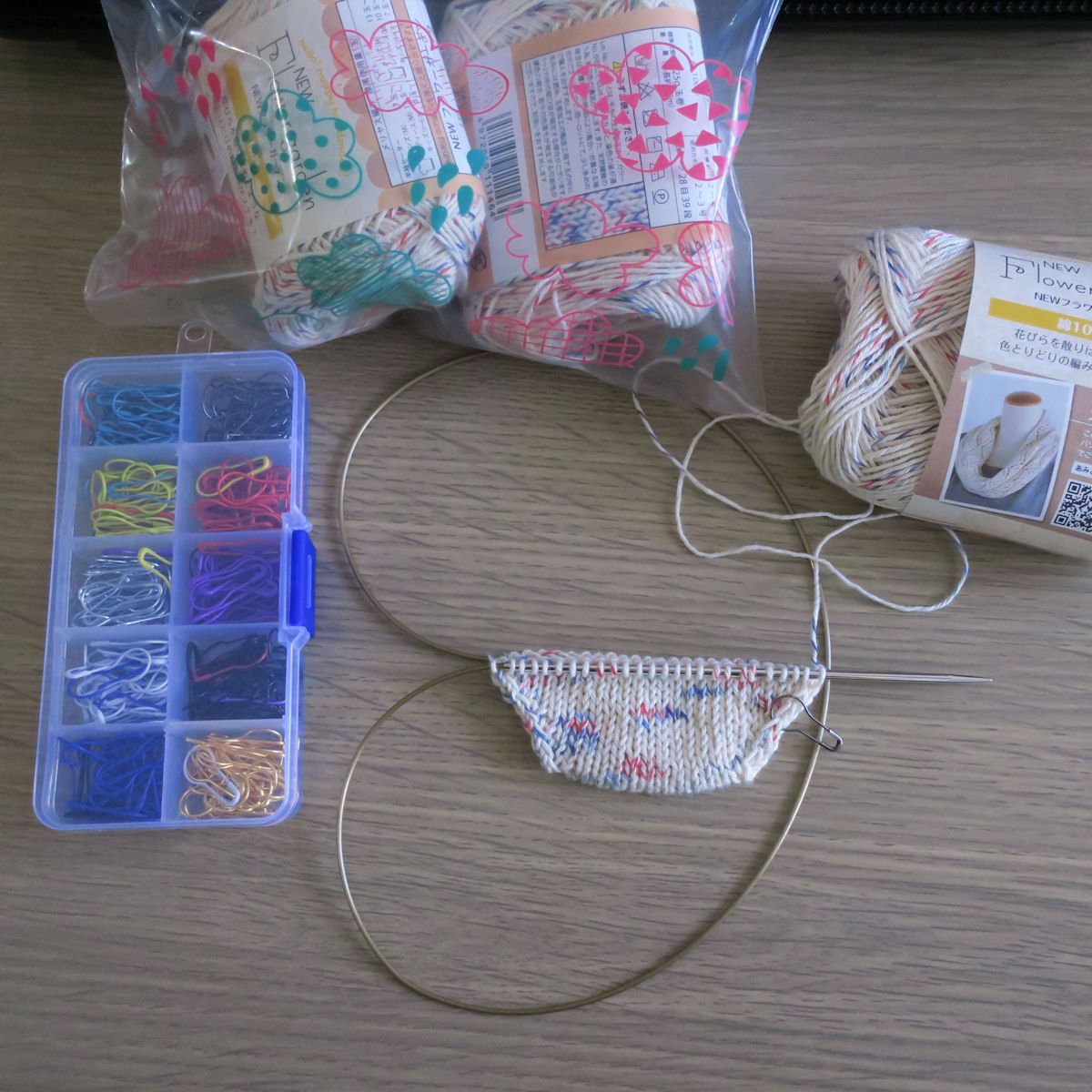 セリアで人気のコットン糸です