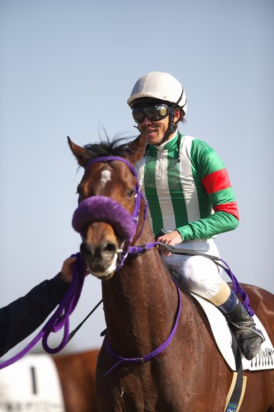 レース後
