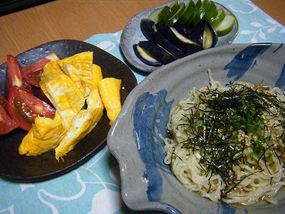 ざるラーメン