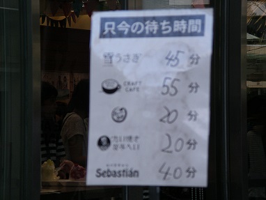 六本木ヒルズかき氷コレクション2015