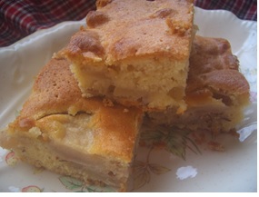 りんごのケーキ
