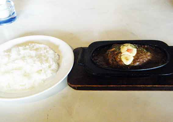 インドラの「ハンバーグカレー」-1♪