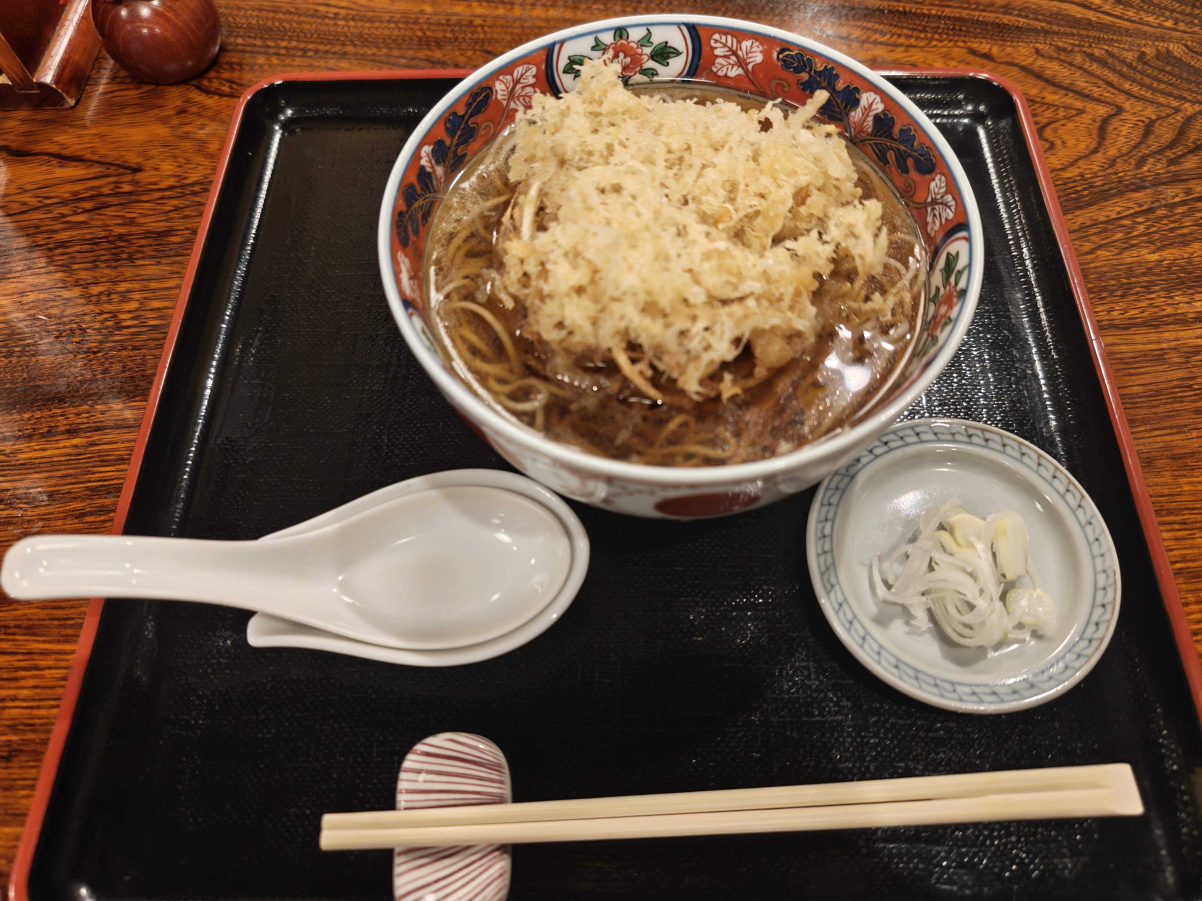 虎ノ門の蕎麦屋 大坂屋 砂場　メニュー