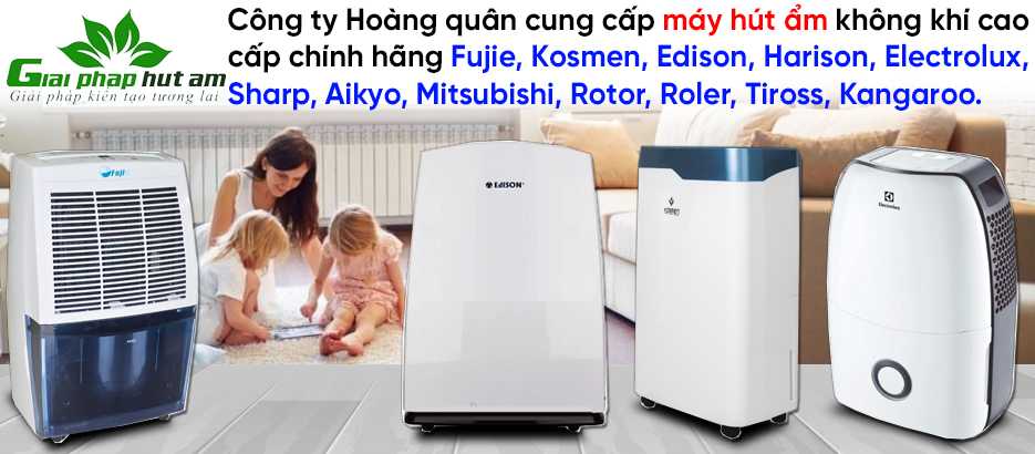 máy hút ẩm không khí Hoàng Quân