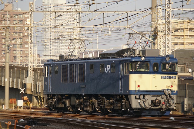 EF64 1028 国鉄色 鹿島貨物 単機6
