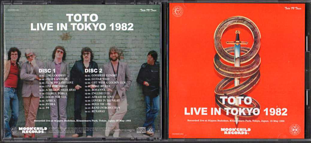 SBD！Toto / Runaway / Budokan,Tokyo 1982 - 洋楽