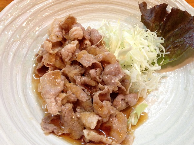 蒸し豚青じそおろし