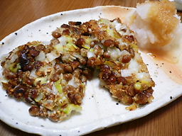 焼き納豆