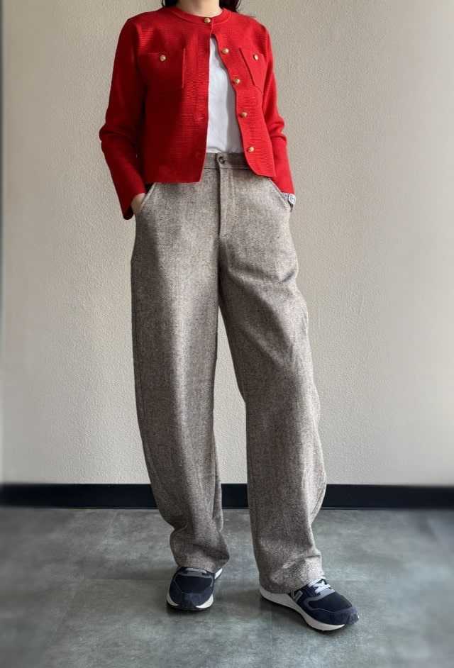 今人気の『カーブシルエットパンツ』をコーデしてみました♪《フォロワー様限定シークレットクーポンあり》