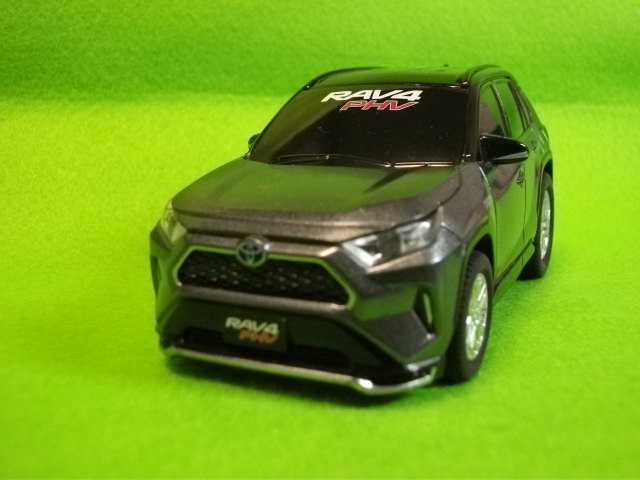 ディーラー特注品】トヨタ ＲＡＶ４ ＰＨＶ グレー パルック社  鉄道 