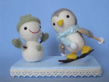 0123ペンギン＆雪だるま1.JPG