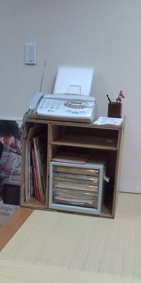 手作りテレフォンラック