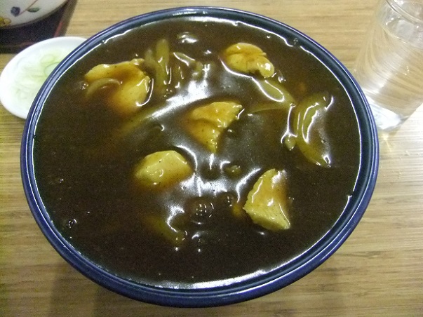 翁そば＠浅草のカレー南ばん１