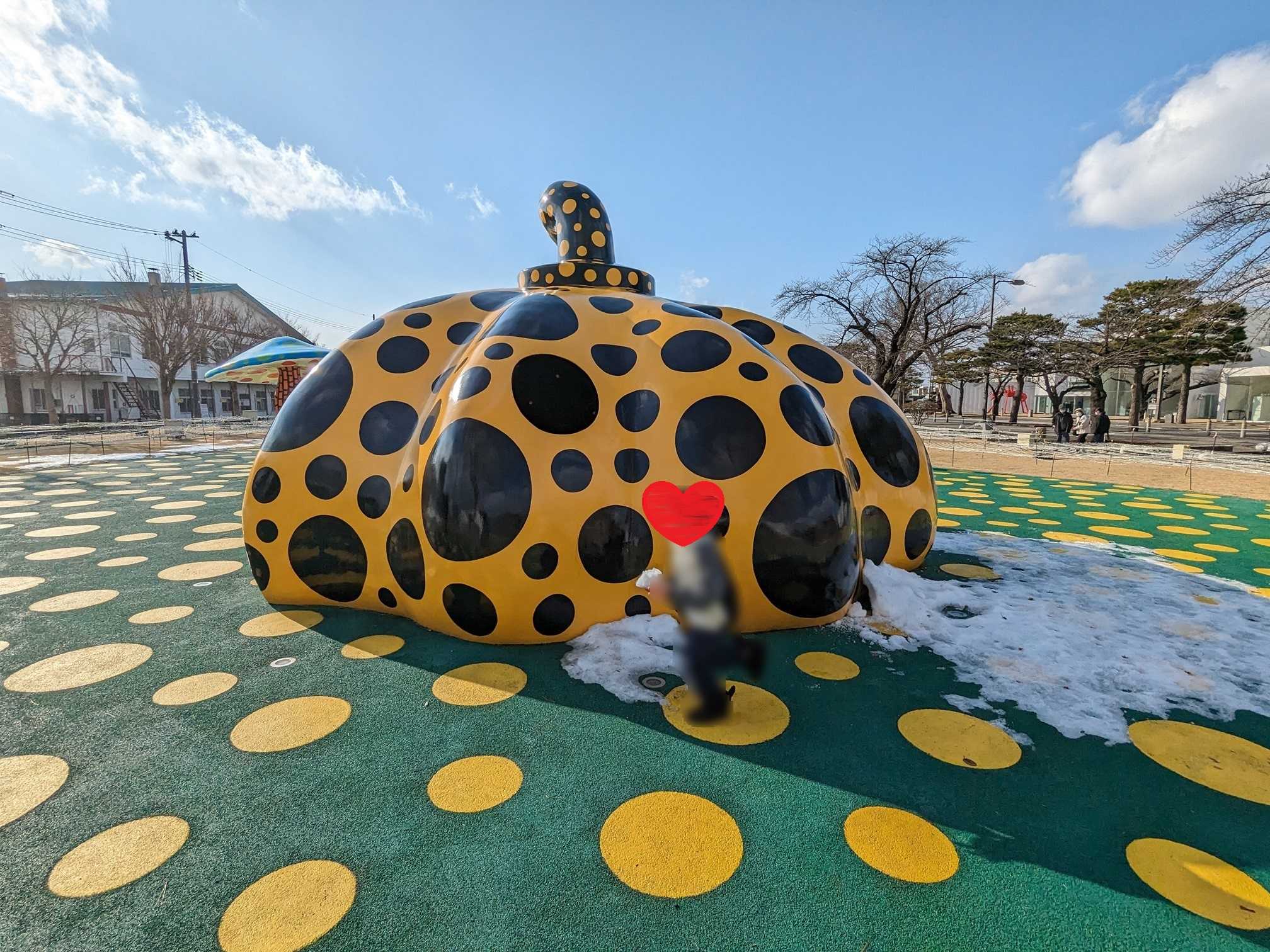 子連れ十和田市現代美術館の街中展示