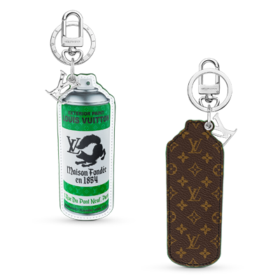 MP3384-lv-paint-illustre-bag-charm-keyholder