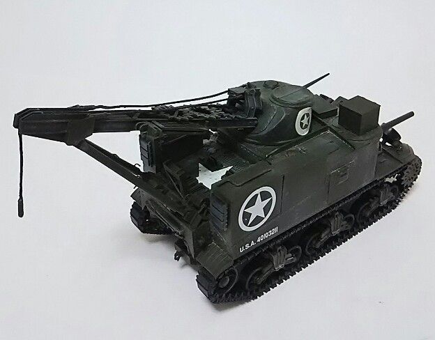 Ｍ３１ 戦車回収車（TAKOM） 完成 | 凍りの梨 - 楽天ブログ