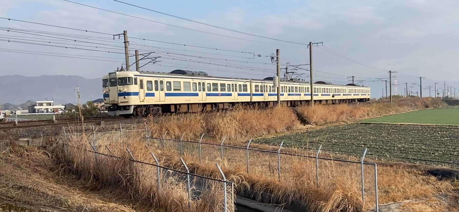 鉄道部品　JR九州　415系白電　783系 引退の415系鋼製車・キハ66・67国鉄色＆シーサイドライナー色見
