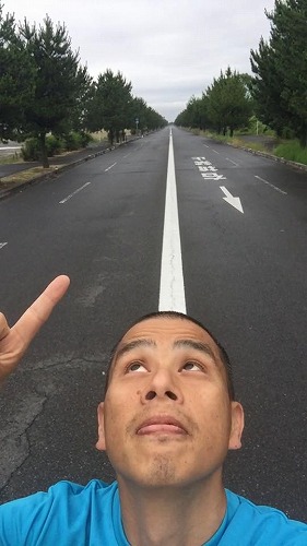 はだしランニング　山田店長
