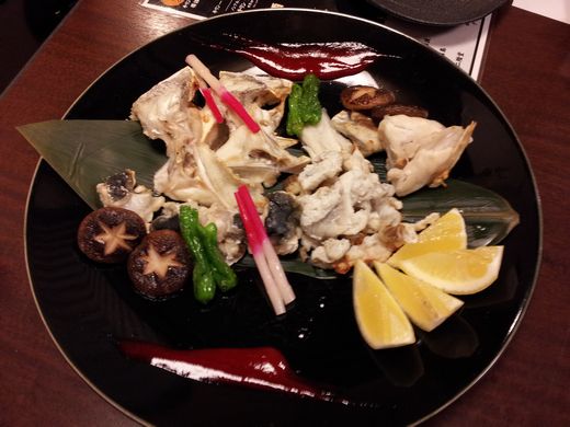 とらふく関門梅花焼き