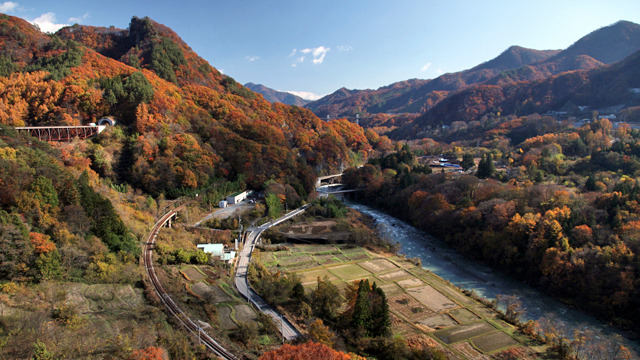 八ﾂ場ダム現場