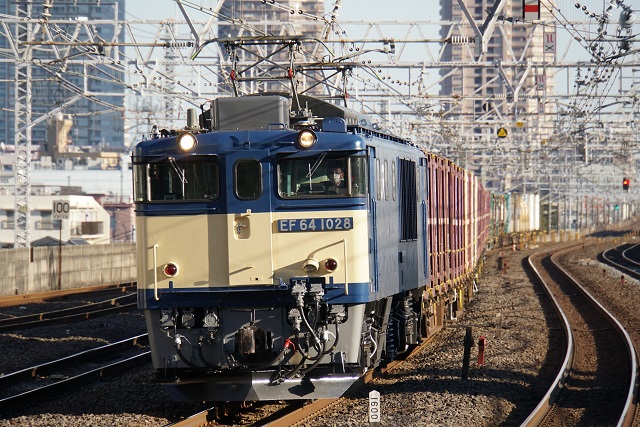 EF64 1028牽引 鹿島貨物 & 武蔵野線