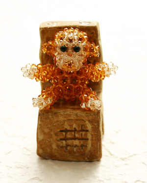beaded orangutan