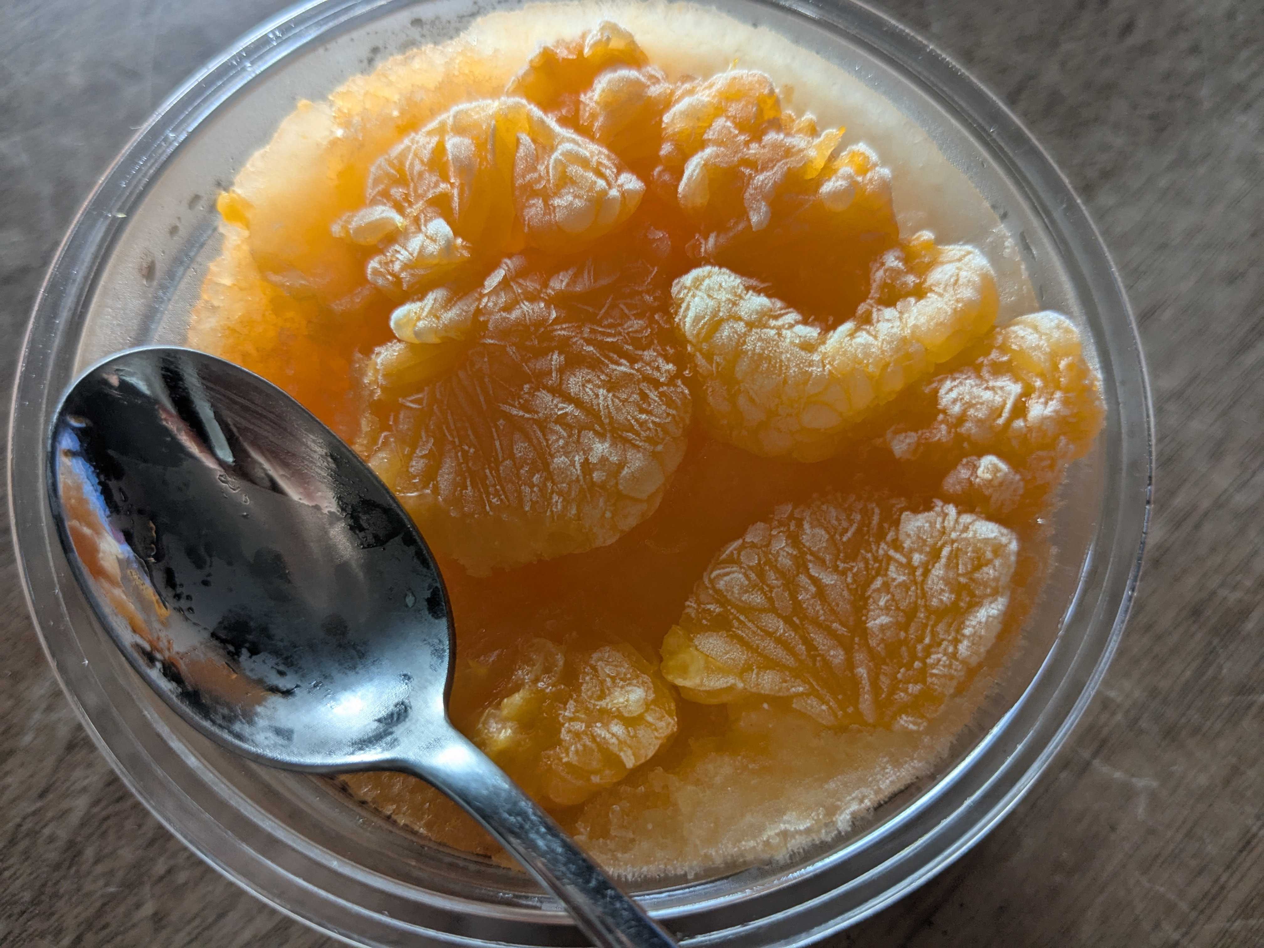 セブンイレブン　2025年夏アイス 温州みかん氷